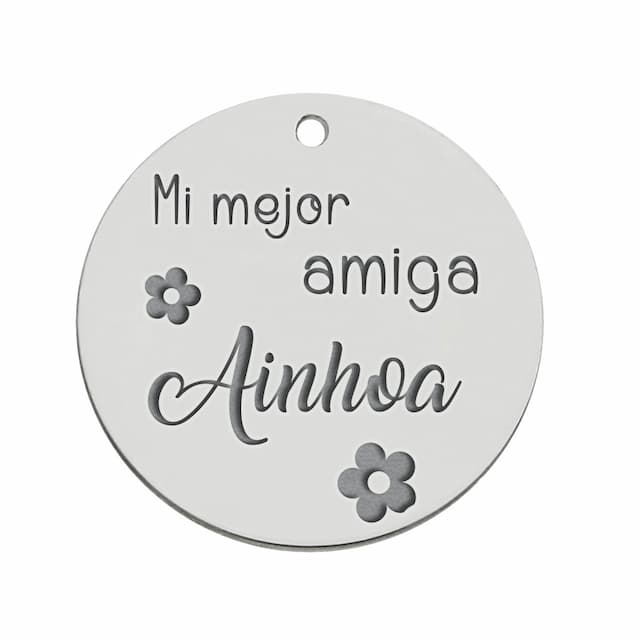 Imagen del productoMI HISTORIA - ABALORIO PLATA 925MM AMIGA