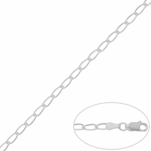 Imagen del producto CADENA PLATA 925MM BILBAO - 3MM