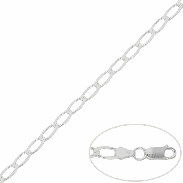 Imagen del producto CADENA PLATA 925MM BILBAO - 4.5MM