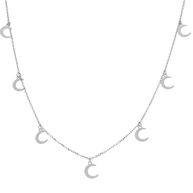 Imagen del producto GARGANTILLA PLATA 925M CHARMS LUNAS