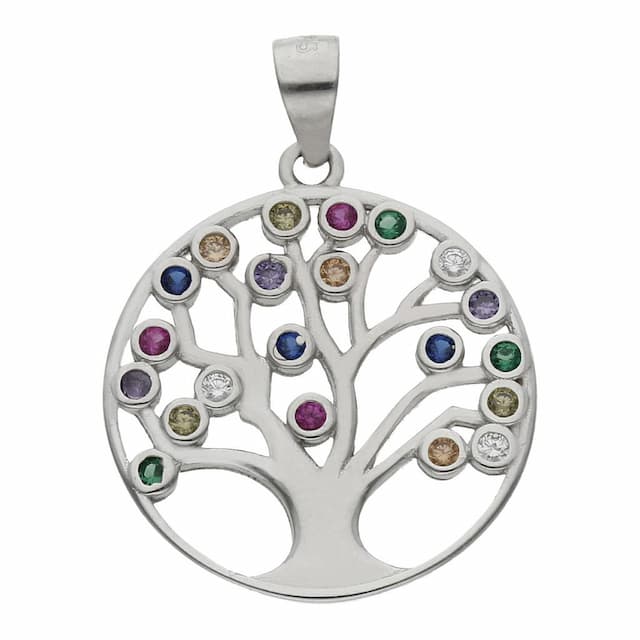 Imagen del producto COLGANTE PLATA 925MM ARBOL DE LA VIDA - 20MM