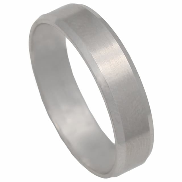 Imagen del productoALIANZA ORO BLANCO 18KL MATE-BRILLO - 5MM