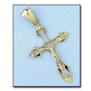 Imagen del producto CRUZ ORO 18KL CRISTO - 32X50MM