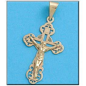 Imagen del producto CRUZ ORO 18KL CRISTO - 18X30MM