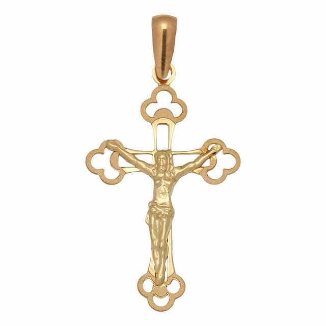 Imagen del producto CRUZ ORO 18KL CRISTO - 17X29MM