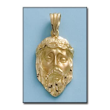 Imagen del productoCABEZA ORO 18KL CRISTO - 15X27MM