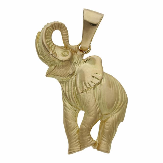 Imagen del producto COLGANTE ORO 18KL ELEFANTE - 27x37MM