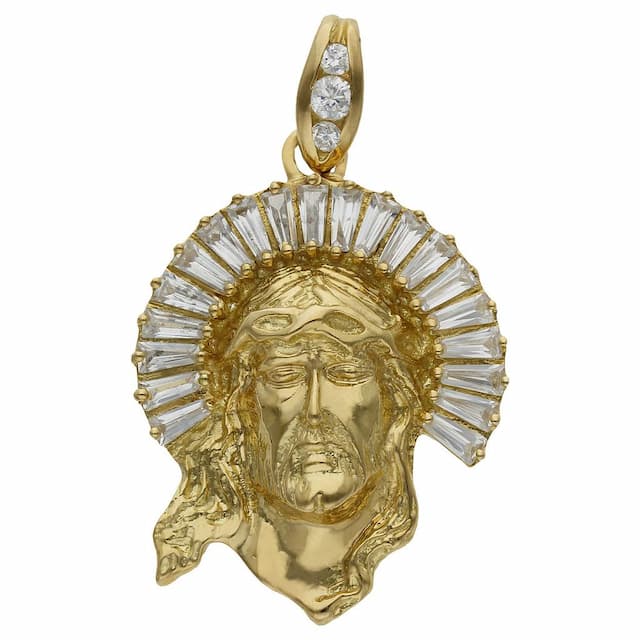 Imagen del producto CABEZA ORO 18KL CRISTO