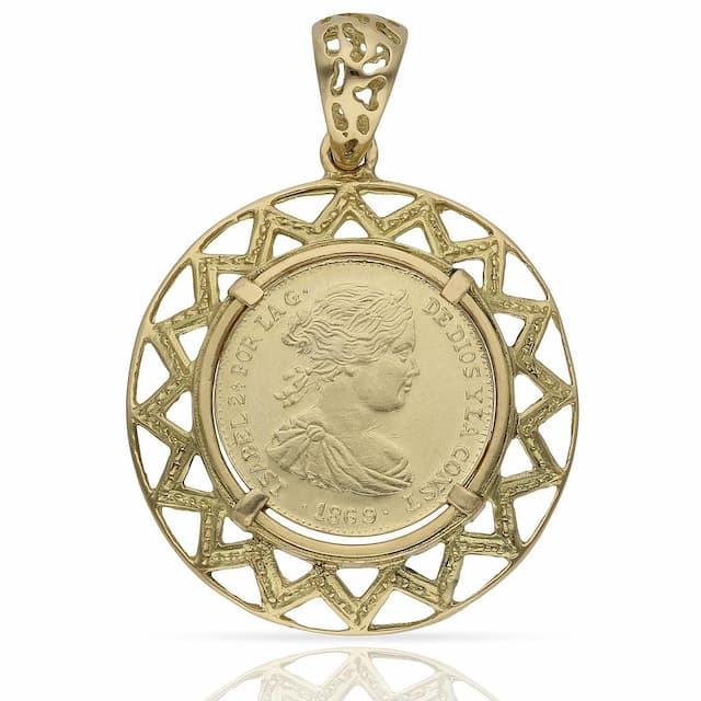 Imagen del productoCOLGANTE ORO 18KL MONEDA - 20MM