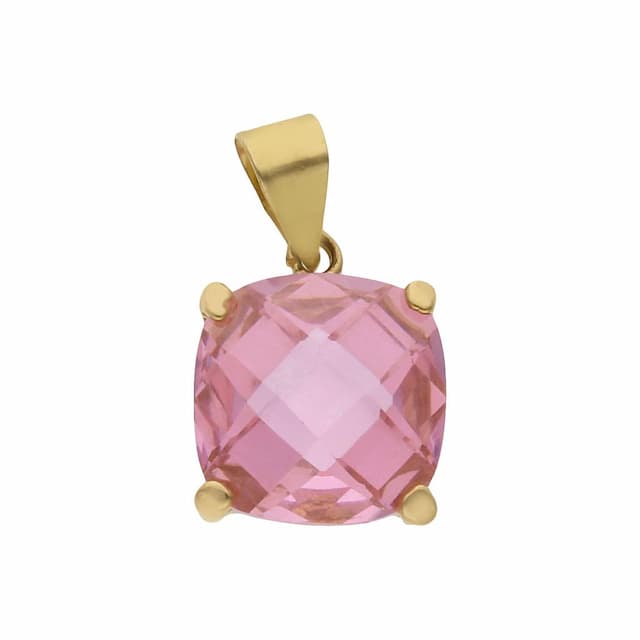 Imagen del producto COLGANTE ORO 18KL PIEDRA ROSA