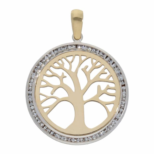 Imagen del producto COLGANTE ORO 18KL ARBOL DE VIDA - 20MM