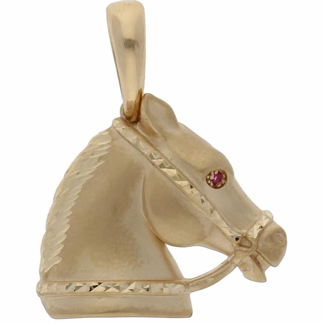 Imagen del productoCOLGANTE ORO 18KL CABALLO - 25X23MM