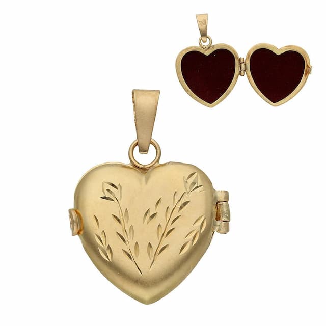 Imagen del productoGUARDAPELO ORO 18KL  CORAZON - 23X24MM