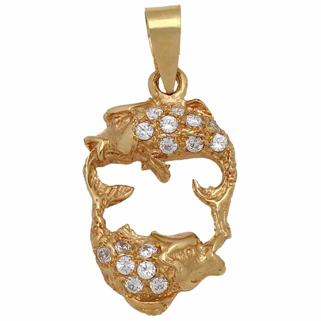 Imagen del productoCOLGANTE ORO 18KL HOROSCOPO PISCIS