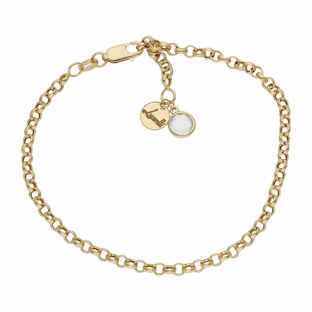 Imagen del producto PULSERA MI HISTORIA ORO 18KL 3MM - CIRCONITA