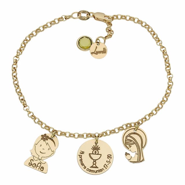 Imagen del producto PULSERA MI HISTORIA ORO 18KL COMUNION