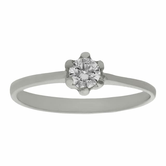 Imagen del productoSORTIJA ORO BLANCO 18KL DIAMANTES