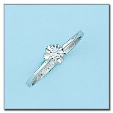 Imagen del productoSORTIJA ORO BLANCO 18KL DIAMANTE