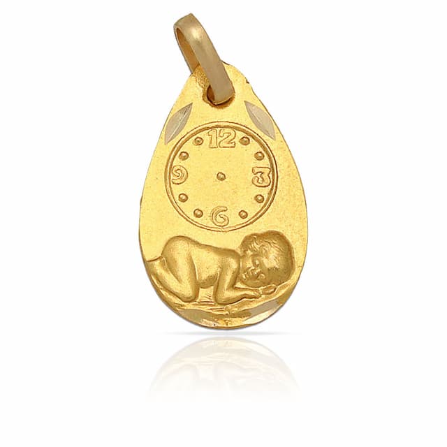 Imagen del productoMEDALLA ORO 18KL RELOJ - 11x18MM