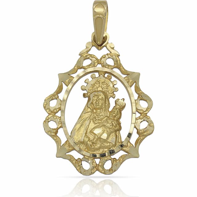 Imagen del producto MEDALLA ORO 18KL SANTA ANA - 23X32MM 