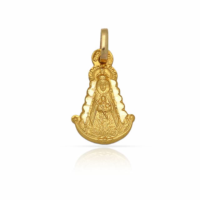 Imagen del productoMEDALLA ORO 18KL V. DEL ROCIO - 11x18MM