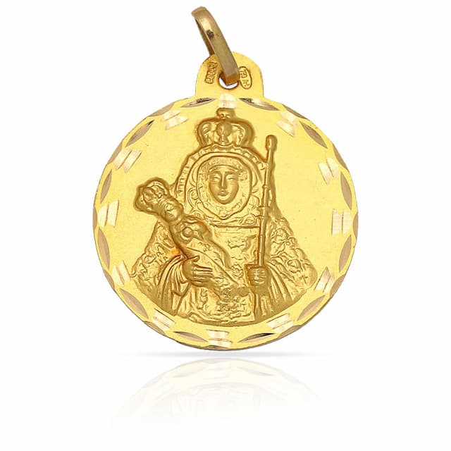 Imagen del productoMEDALLA ORO 18KL V. CANDELARIA - 17MM