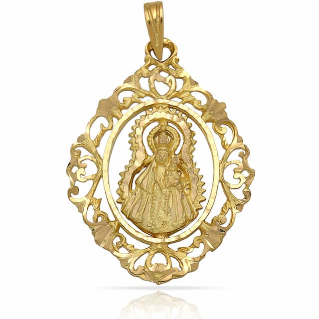 Imagen del productoMEDALLA ORO 18KL V.DE LA ESTRELLA-27X37MM