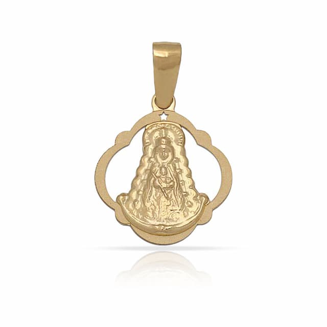 Imagen del productoMEDALLA ORO 18KL V. DEL ROCIO - 15X17MM
