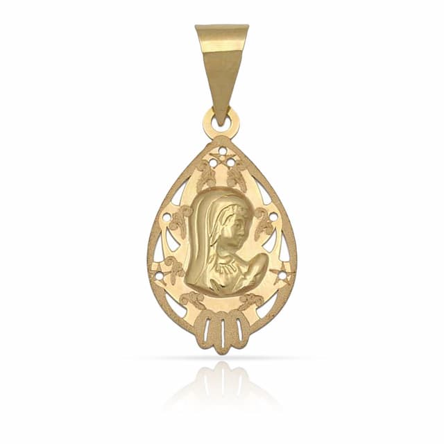 Imagen del productoMEDALLA ORO 18KL VIRGEN NIÑA - 11X19MM