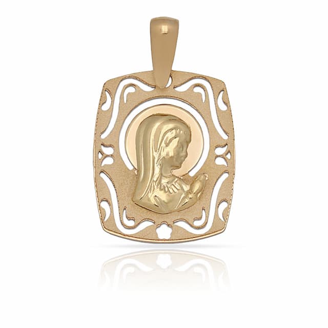 Imagen del productoMEDALLA ORO 18KL VIRGEN NIÑA - 15X17MM