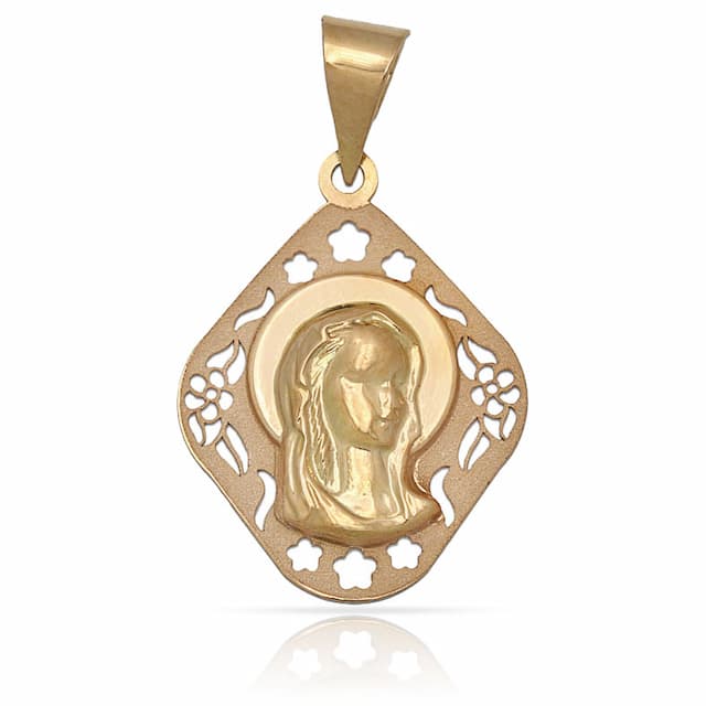 Imagen del productoMEDALLA ORO 18KL VIRGEN NIÑA - 17X22MM