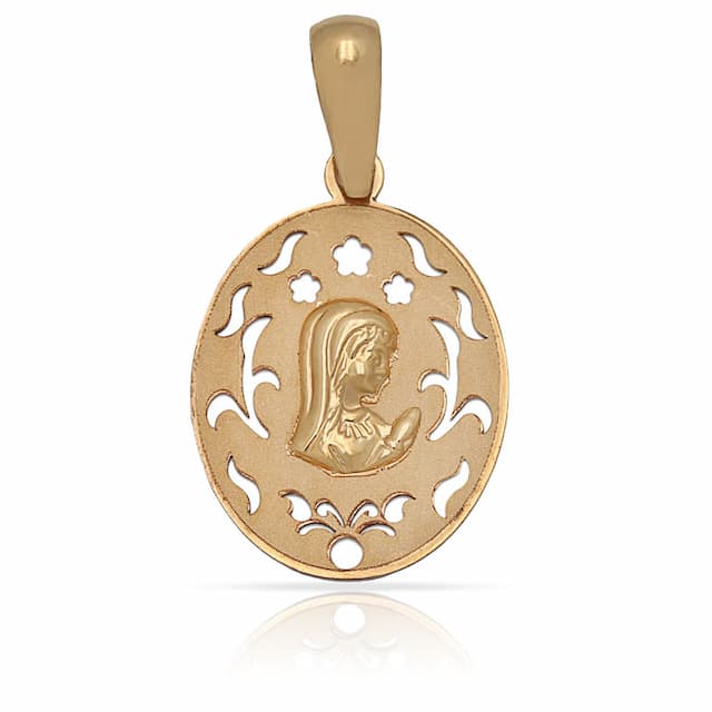 Imagen del productoMEDALLA ORO 18KL VIRGEN NIÑA - 15X21MM