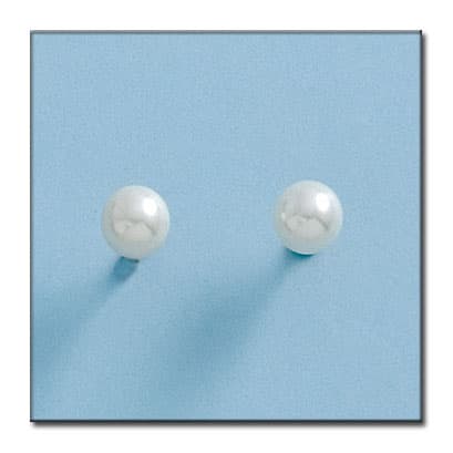 Imagen del producto PENDIENTES ORO 18KL PERLAS SHELL 5MM