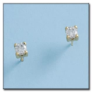 Imagen del productoPENDIENTES ORO 18KL CIRCONITAS 4X4
