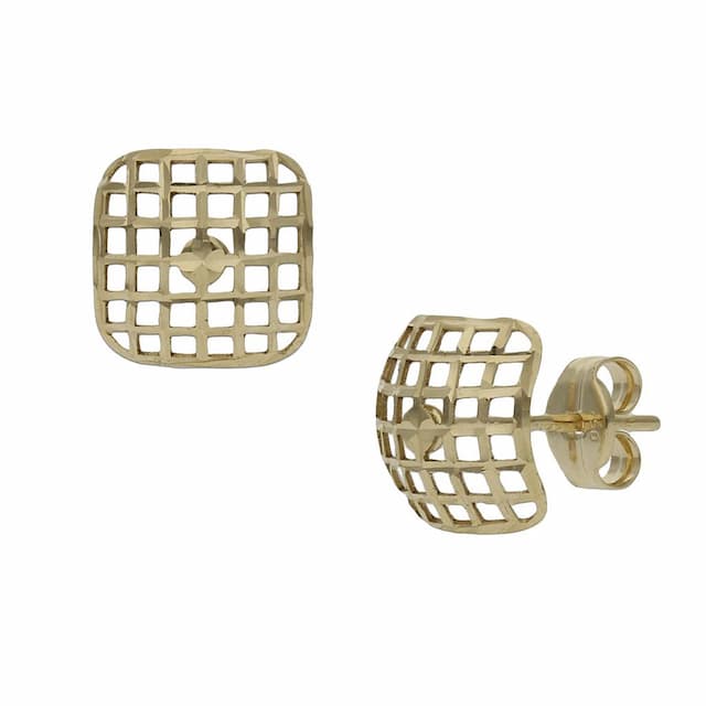 Imagen del productoPENDIENTES ORO 18KL CUADRADOS - 8MM