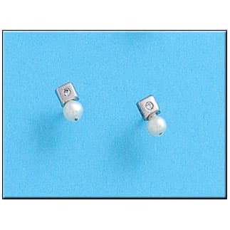 Imagen del productoPENDIENTES ORO BLANCO 18KL CUADRADO