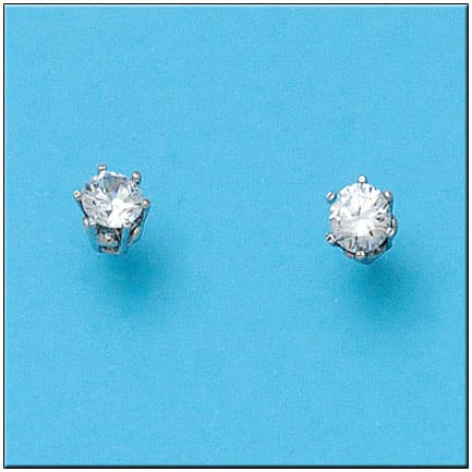 Imagen del productoPENDIENTES ORO BLANCO 18KL CIRCONITAS