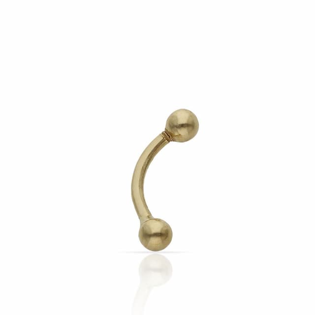 Imagen del producto PIERCING ORO 18KL CEJA BOLAS