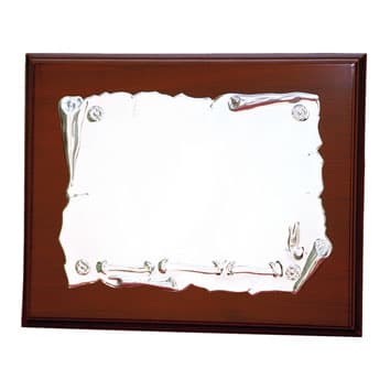 Imagen del productoPLACA HOMENAJE ALUMINIO 26X21CM - 18X13CM