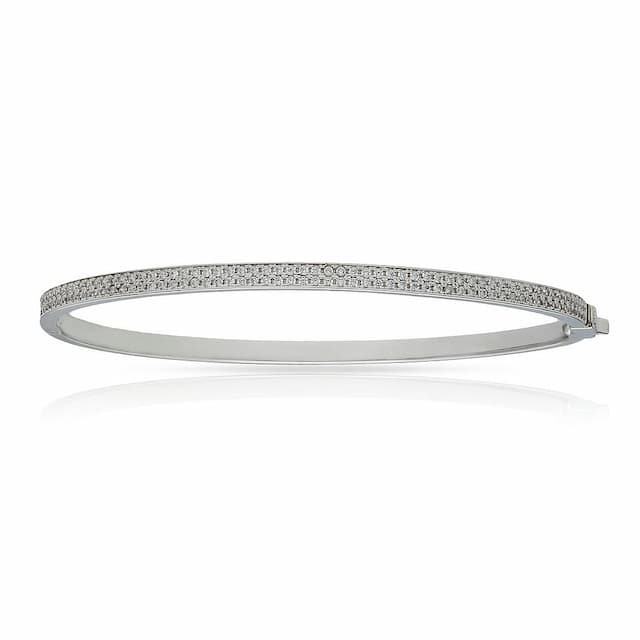 Imagen del producto BRAZALETE ORO BLANCO 18KL CIRCONITAS