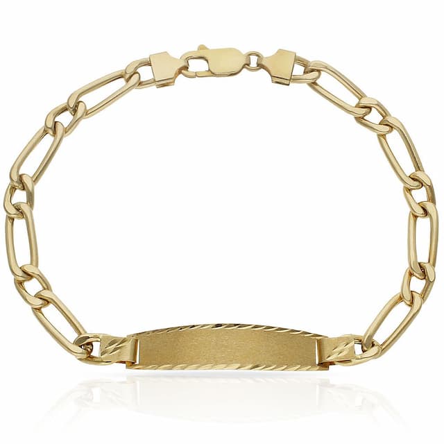 Imagen del productoPULSERA ORO 18KL 1x1 PLACA