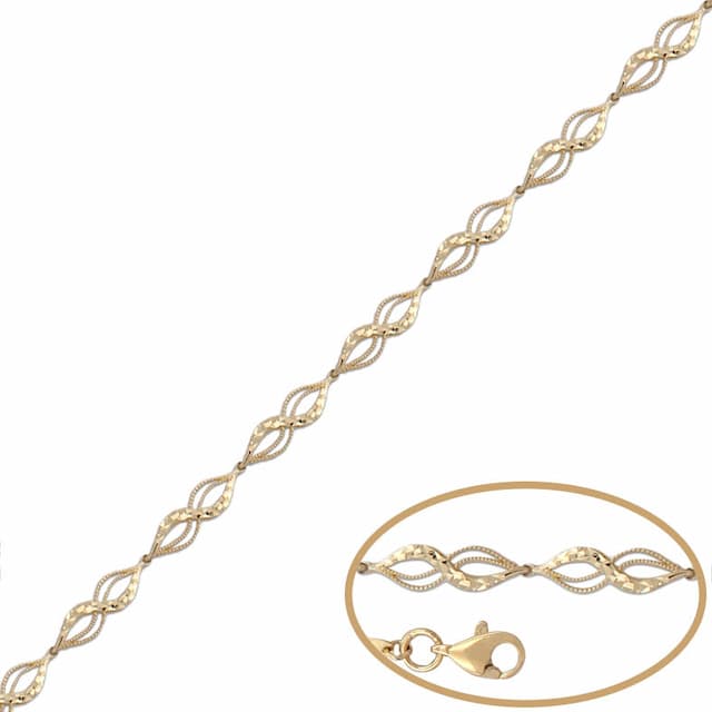 Imagen del producto PULSERA ORO 18KL TALLADA