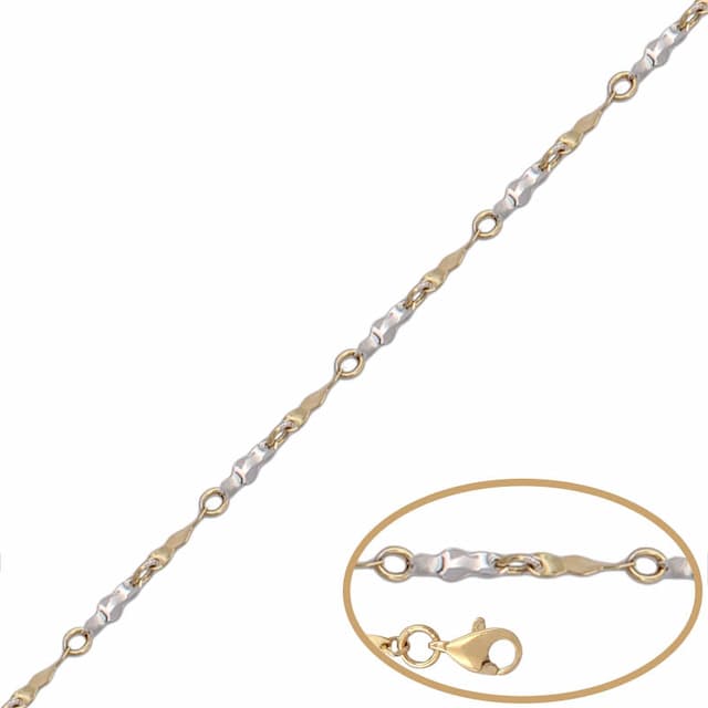 Imagen del productoPULSERA ORO 18KL BICOLOR