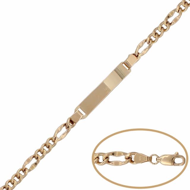 Imagen del productoPULSERA ORO 18KL 3x1 - 5MM