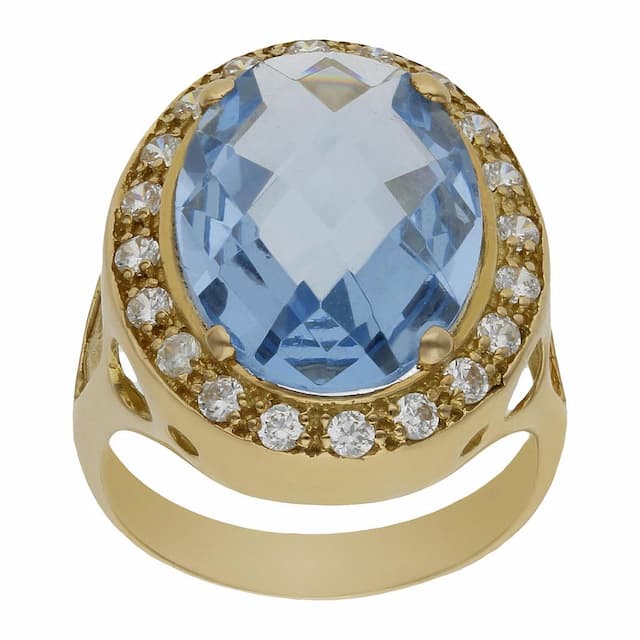 Imagen del productoSORTIJA ORO 18KL - PIEDRA AZUL