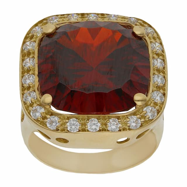 Imagen del productoSORTIJA ORO 18KL - PIEDRA PAPARAYA