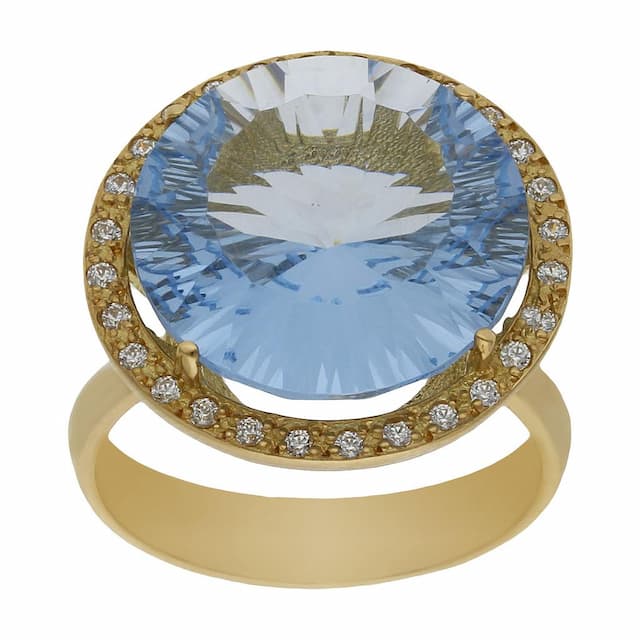 Imagen del productoSORTIJA ORO 18KL - PIEDRA AZUL