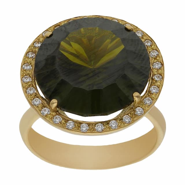 Imagen del productoSORTIJA ORO 18KL - PIEDRA TURMALINA