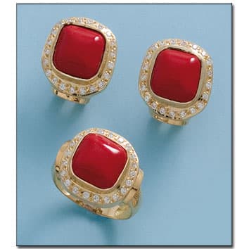 Imagen del productoSORTIJA ORO 18KL CORAL FINO