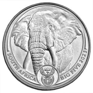 Imagen del producto1 oz Platinum Big Five Elefant 2023